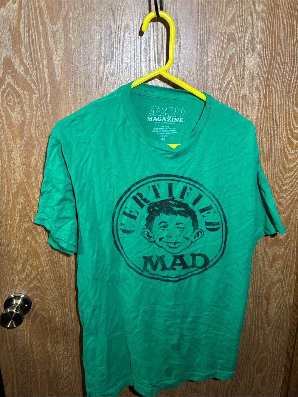 Certified Mad - Mad Magazine - Short Sleeve Tee in Green